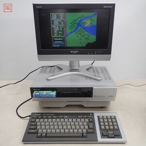 National MSX CF-3000 本体 キーボード・ソフト「ホール・イン・ワン プロフェッショナル」付 ナショナル 松下電器産業【40