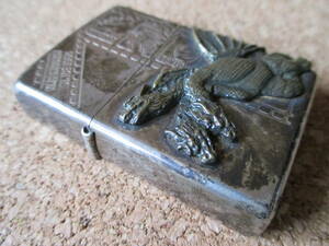 ZIPPO 『King Ghidorah キングギドラ SINCE 1964 東宝』2004年11月製造 ゴジラ モスラ 流星人間ゾーン オイルライター ジッポー 廃版激レア