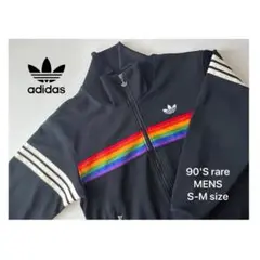 ★激レア★90s adidas レインボージャージ　MENS S-M size