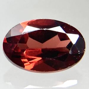 ◆天然ガーネット0.586ct◆j 10.3×7.3mm ルース 裸石 宝石 ジュエリー jewelry garnet 柘榴石 