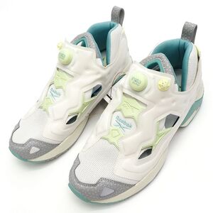 H05311 使用品 Reebok/インスタポンプフューリー 95【サイズ：USA 8(26cm)】チョーク GV9638 INSTAPUMP FURY 95 スニーカー リーボック