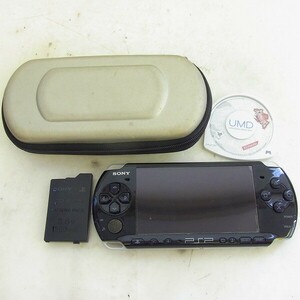 O733-J26-346 SONY ソニー PSP-3000 カセット入り 現状品②