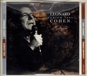 〇　レナード・コーエン　LEONARD COHEN　/　ZURICH 1993