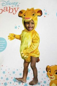 Disney ディズニー 乳幼児用 コスチューム ライオンキング/シンバ ハロウィン衣装 米国サイズ/12-18ヶ月 コストコ★送料350円☆