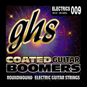GHS Coated Boomers CB-GBXL 009-042 ジーエイチエス コーティング弦 エレキギター弦