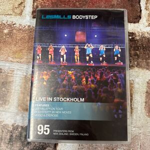 Step95　★レスミルズ★Lesmills★DVD★CD★中古品★BodyStep★ボディステップ95　★英語コレオノート★箱に傷有★汚れあり★再生確認済