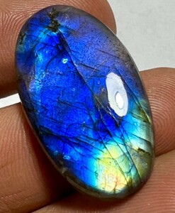 Beautiful Labradorite Cabochon 32x18 MM 28.80 ct　 ラブラドライト パワーストーン ルース カボション 裸石