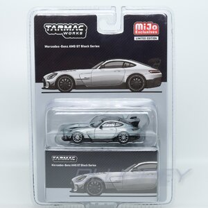 【レア！チェイス】ターマックワークス 1/64 メルセデスベンツ AMG GT ブラックシリーズ シルバー Tarmac Works MiJo限定 t64g-042-sl