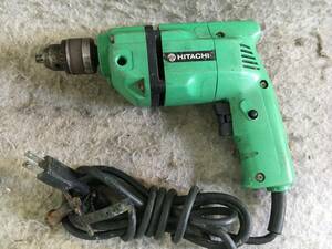 H571 HITACHI 工具 日立工機 10mm 正転逆転 変速ドリル D10V1 100V 電気ドリル