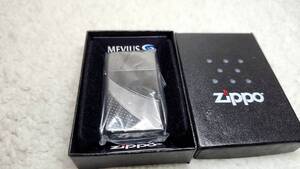 zippo　メビウス　MEVIUS アーマー　ブラックアイス　幾何学模様　2014年製