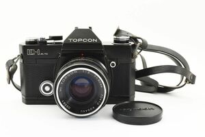 【実用品】TOPCON トプコン IC-1 フィルム一眼カメラ / Hi TOPCOR AUTO 1:2 50mm TOKYO KOGAKU MFレンズ #1241-1