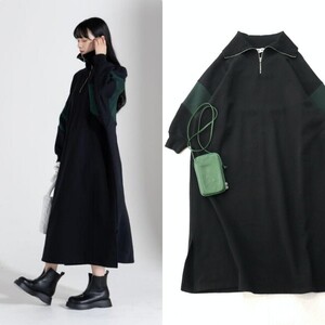 【即決】美品*CITEN ユナイテッドアローズ｜大人カジュアル♪裏起毛スウェットワンピース