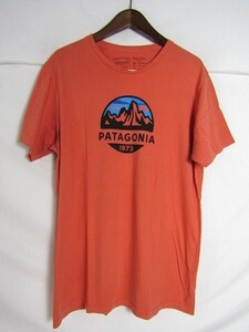 Patagonia　パタゴニア メンズ フィッツロイ スコープ オーガニック Tシャツ 39144 Lサイズ ピンク