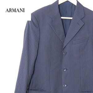 アルマーニコレツィオーニ ARMANI COLLEZIONI■テーラードジャケット ストライプ■■グレー系 ※NK3719233