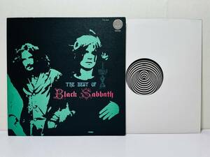 Black Sabbath ブラック・サバス ★ The Best Of Black Sabbath ★ Vertigo ★ Japan 1971 Vinyl LP ★ EX/EX+/NM ★テクスチャージャケ★