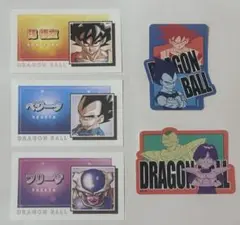 ドラゴンボール　名刺カード　ステッカー　セット