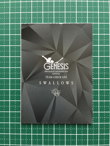 ★BBM 2019 プロ野球 GENESIS ジェネシス #CL08 チームチェックリスト［東京ヤクルトスワローズ］レギュラーカード 19★