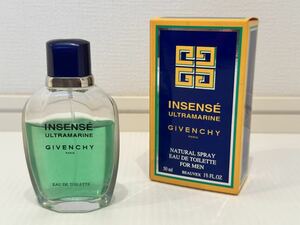 【即決】GIVENCHY ジバンシー INSENSE ULTRAMARINE箱付 アンサンセ ウルトラマリン オードトワレ EDT 50ml 香水