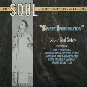 Various【US盤 Soul LP】"Sweet Inspiration" Sweet Soul Sisters (Rhino R1 70044) 1988年 / Barbara Acklin / Jackie Ross etc.