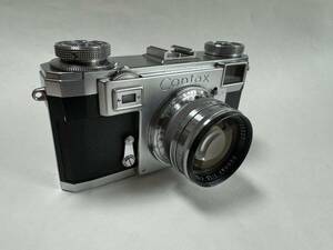 CONTAXⅡa カラーダイヤル　Zeiss-Opton Sonnar 50mm f1.5 レンズセット　コンタックス　ゾナー