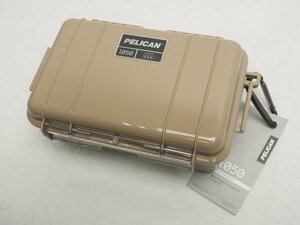 新品 PELICAN 1050 CASE ペリカンケース マイクロケース カラー:デザートタン 外寸:20.3x12.9x7.9cm [1050-025-190] ケース用品[3FQQ]