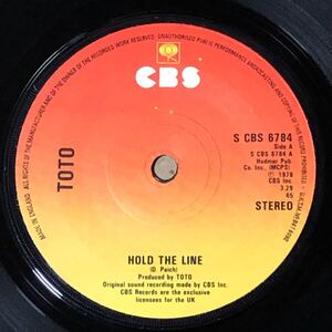 Hold The Line UK Orig 7