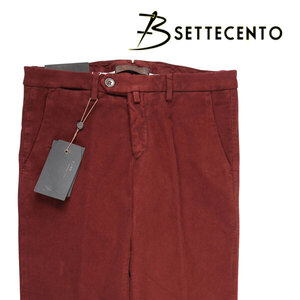 【Winter Sale ～1/19】 B SETTECENTO（ビーセッテチェント） パンツ 6008 ワインレッド 40 21322wn 【W21331】