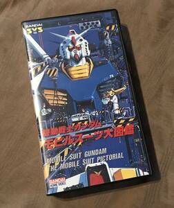 未 DVD化 VHS ビデオ 「 機動戦士ガンダム モビルスーツ図鑑 」 検索：設定資料集 SDガンダム ガンプラ