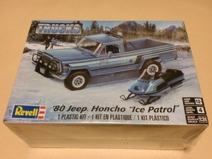 アメリカ レベル 1/24 ジープ ハンチョ- アイス パトロール ピックアップトラック 1980 Ice Patrol Honcho Jeep Truck Revell 85-7224 