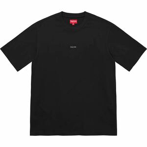 送料無料 L 黒 Supreme Typewriter S/S Top Small Box Logo Tee Black 22SS シュプリーム タイプライター ボックスロゴ Tシャツ 新品