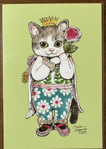 ヒグチユウコ サーカス展 ポストカード ボーちゃん　猫 絵葉書 