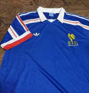 [値下げ交渉] 2010年製 フランス代表 1986年 復刻 adidas 検/FRANCE FIFA WC WORLD CUP MEXICO 86 PLATINI ワールドカップ プラティニ Y2K 