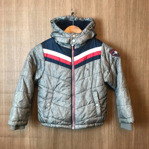 《キッズ》Tommy Hilfiger トミー ヒルフィガー 中綿入り ナイロンジャケット サイズ 5-6 古着 k24110132