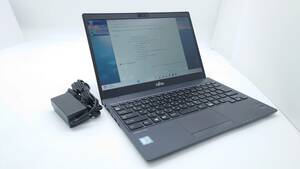 【良品】富士通 LIFEBOOK U938/S FMVU14008 13.3型 Core i5-7300U 2.6GHz メモリ4GB SSD128GB windows11 wifi 動作品