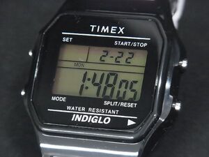 ■新品■未使用■ TIMEX タイメックス TW2V20000-1 クラシック タイル SS クォーツ 3気圧防水 腕時計 ウォッチ メンズ ブラック系 CB0890