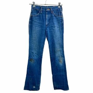 Wrangler カウボーイ ロングパンツ W29 ラングラー 935DEN TALONジップ インディゴ 古着卸 アメリカ仕入 2311-572