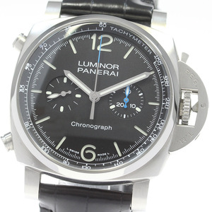 パネライ PANERAI PAM01109 ルミノール クロノ デイト 自動巻き メンズ 箱・保証書付き_846240