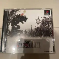 ps1ファイナルファンタジーⅥ動作確認okです♪説明書付きケース新品交換してます