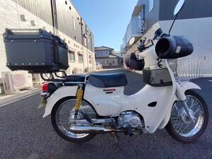 スーパーカブ　JA44 128CC 正規登録済　中古１２０００ＫＭ　自賠責R9年８月　カスタム多数