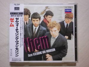 『Them/Them Featuring Van Morrison(1972)』(1989年発売,P25L-25025,廃盤,国内盤帯付,歌詞付,Gloria,Baby Please Don