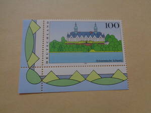 ドイツ切手　1996年　ホルスタイン スイス(プルーン城)　100