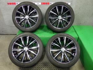 中古 ヨコハマ　ブルーアースGT タイヤホイール 235/45/18/8J/5ミ/114.3/+42