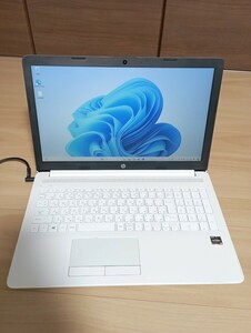 ②HP Laptop 15-db Ryzen 5 メモリ8GB SSD256GB Ryzen3 Ryzen5 ノートパソコン Corei5 Office2021 Corei7 Core i3 Ryzen7 Ryzen エイチピー