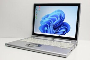 1円スタート ノートパソコン Windows11 WPS office搭載 2in1PC Panasonic レッツノート CF-XZ6 SSD256GB メモリ8GB 第7世代 Core i5