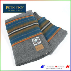 ペンドルトン ブランケット ［PENDLETON］NATIONAL PARK THROW/ナショナルパークスロウ オリンピックグレイ_ZF133-53569/ORYMPIC GREY