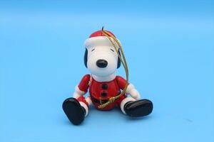 80s Determined Snoopy Jointed figure/スヌーピー サンタ ジョイント/オーナメント/ヴィンテージ/セラミック/172439656