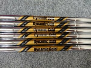 Dynamic Gold ダイナミックゴールド TOUR ISSUE ツアーイシュー (X100) #5-PW 6本セット アイアン用 スチールシャフト