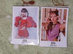 LISA 写真 2枚セット 1997.3.27