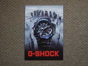 【カタログのみ】CASIO G-SHOCK 2017.05 GPW GWG GWF MRG MTG GST MT-G MR-G G-STEEL G-LIDE BIG CASE GW GB