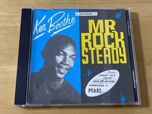 Ken Boothe Mr. Rocksteady 輸入盤CD 検:ケンブース Studio One Ska Reggae Coxsone Stranger Cole Skatalites Jackie Mittoo Alton Ellis